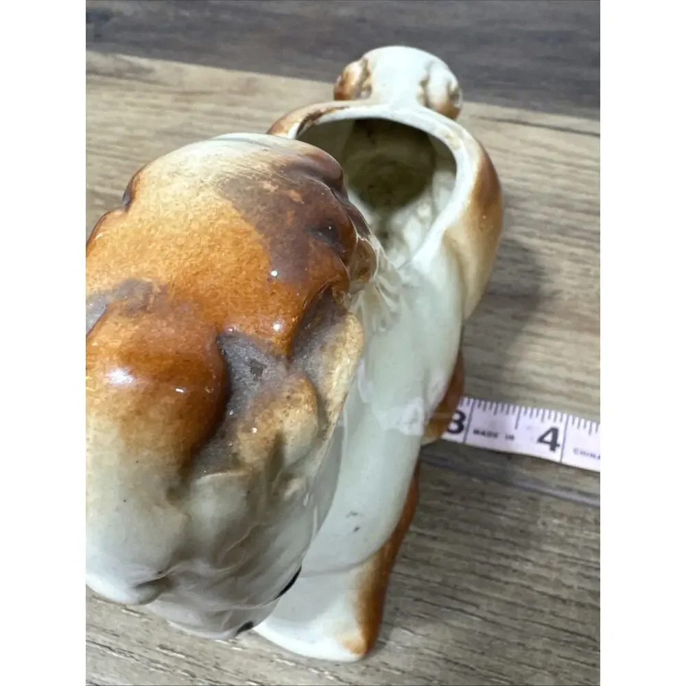 Vtg Ceramic Kneeling Horse Planter Shawnee Pottery MCM